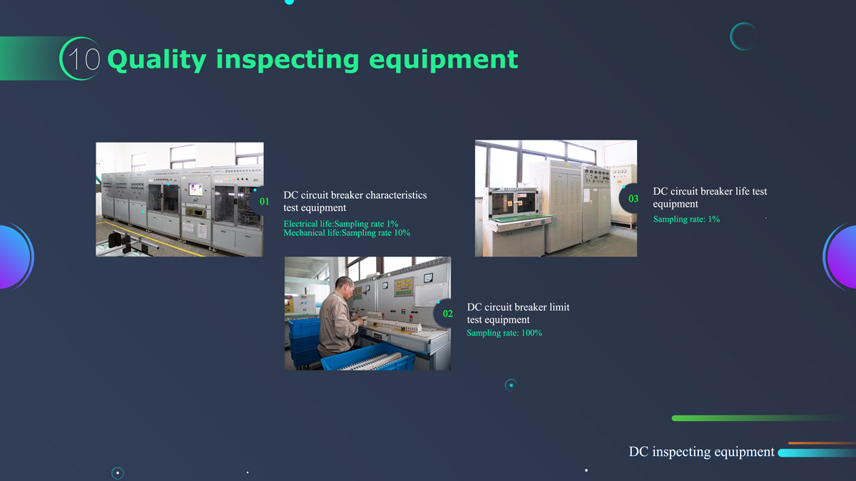 DC Inspecting Equipment